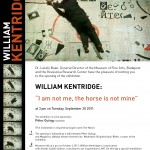 Invitation Kentridge Budapest