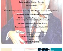 Derrida konferencia